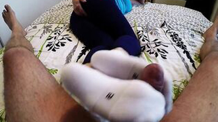 Sockjob - feet porn tube